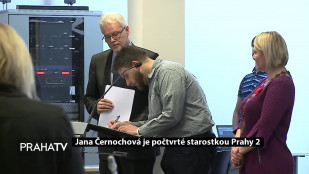 Jana Černochová je počtvrté starostkou Prahy 2