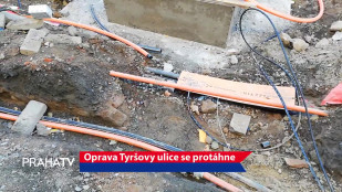Oprava Tyršovy ulice se protáhne 