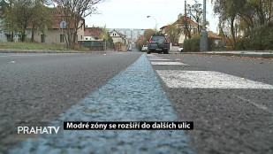 Modré zóny se rozšíří do dalších ulic