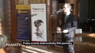 Praha ocenila dobrovolníky Bílé pastelky