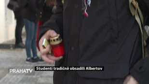 Studenti tradičně obsadili Albertov