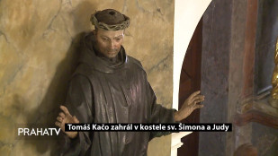 Tomáš Kačo zahrál v kostele sv. Šimona a Judy