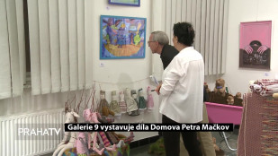 Galerie 9 vystavuje díla Domova Petra Mačkov