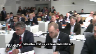 Starostou Prahy 6 je znovu Ondřej Kolář