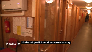 Praha má pro lidi bez domova noclehárny