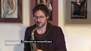 Žižkovem se rozezněl jazz