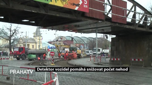 Detektor vozidel pomáhá snižovat počet nehod