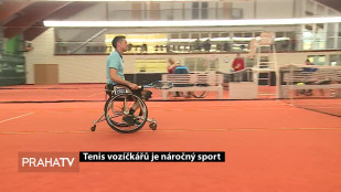 Tenis vozíčkářů je náročný sport