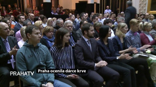 Praha ocenila dárce krve