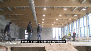 Praha 16 staví v Radotíně krytý bazén