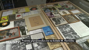Pražská plynárenská zve na koláže M. Horníčka