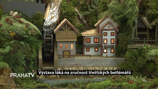 Výstava láká na zručnost třešťských betlémářů
