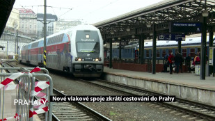 Nové vlakové spoje zkrátí cestování do Prahy