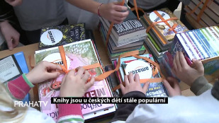 Knihy jsou u českých dětí stále populární