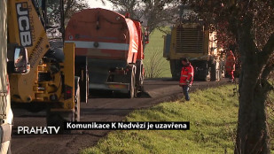 Komunikace K Nedvězí je uzavřena