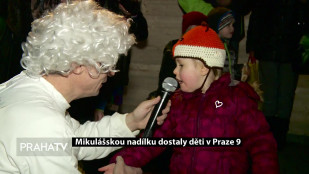 Mikulášskou nadílku dostaly děti v Praze 9