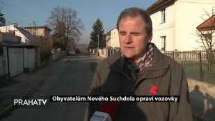 Obyvatelům Nového Suchdola opraví vozovky