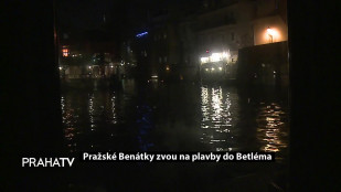 Pražské Benátky zvou na plavby do Betléma