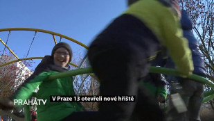 V Praze 13 otevřeli nové hřiště