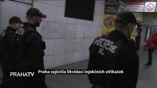 Praha zajistila likvidaci injekčních stříkaček 