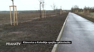 Klánovice a Koloděje spojila cyklostezka