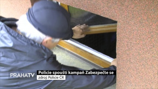 Policie spouští kampaň Zabezpečte se
