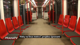 Vlaky na lince metra C projdou úpravami