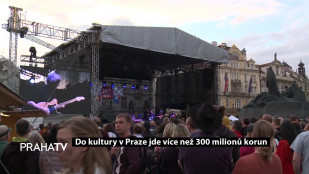 Do kultury v Praze jde více než 300 milionů korun