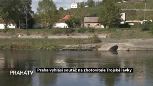 Praha vyhlásí soutěž na zhotovitele Trojské lávky