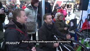 Praha patřila handicapovaným sportovcům
