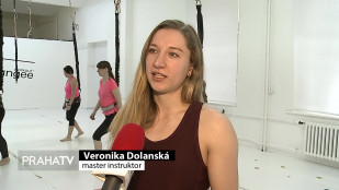 Bungee workout vás naučí létat i spalovat kalorie