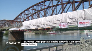 TSK v roce 2018 postavila nebo opravila 12 mostů 