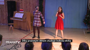 Díky pražským dětem studuje indická dívka