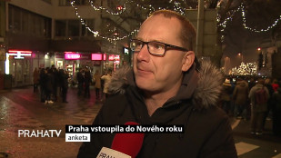 Praha vstoupila do Nového roku