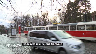 Badenyho ulici čeká výluka tramvají