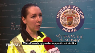 V Modřanech byly nalezeny poštovní zásilky