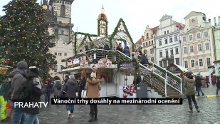 Vánoční trhy dosáhly na mezinárodní ocenění