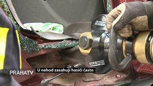 U nehod zasahují hasiči často