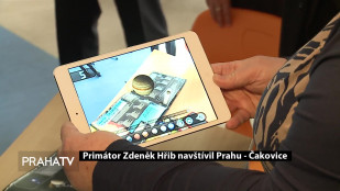 Primátor Zdeněk Hřib navštívil Prahu - Čakovice