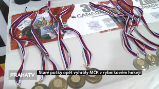Staré pušky opět vyhrály MČR v rybníkové hokeji
