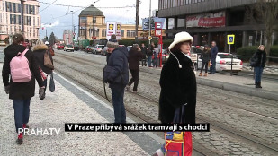V Praze přibývá srážek tramvají s chodci