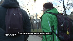 Život bezdomovce není jednoduchý 