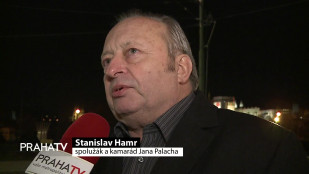 Studenti filosofie uctili památku Jana Palacha