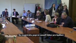 Na magistrátu poprvé zasedl Výbor pro bydlení