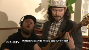 Winternitzova vila hostila jazzový kvintet