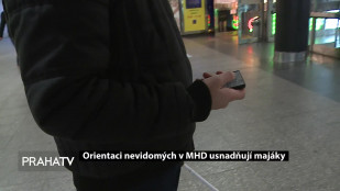 Orientaci nevidomých v MHD usnadňují majáky