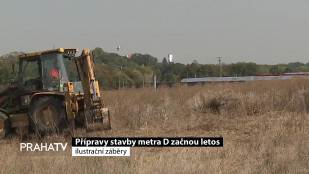 Přípravy stavby metra D začnou letos 