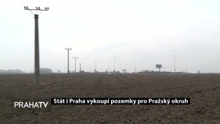 Stát i Praha vykoupí pozemky pro Pražský okruh