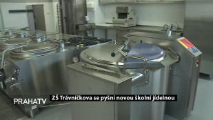 ZŠ Trávníčkova se pyšní novou školní jídelnou