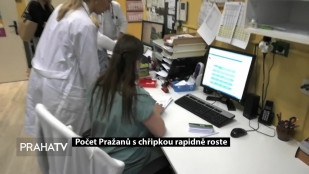 Počet Pražanů s chřipkou rapidně roste 